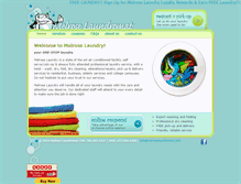 Tablet Screenshot of melroselaundromat.com